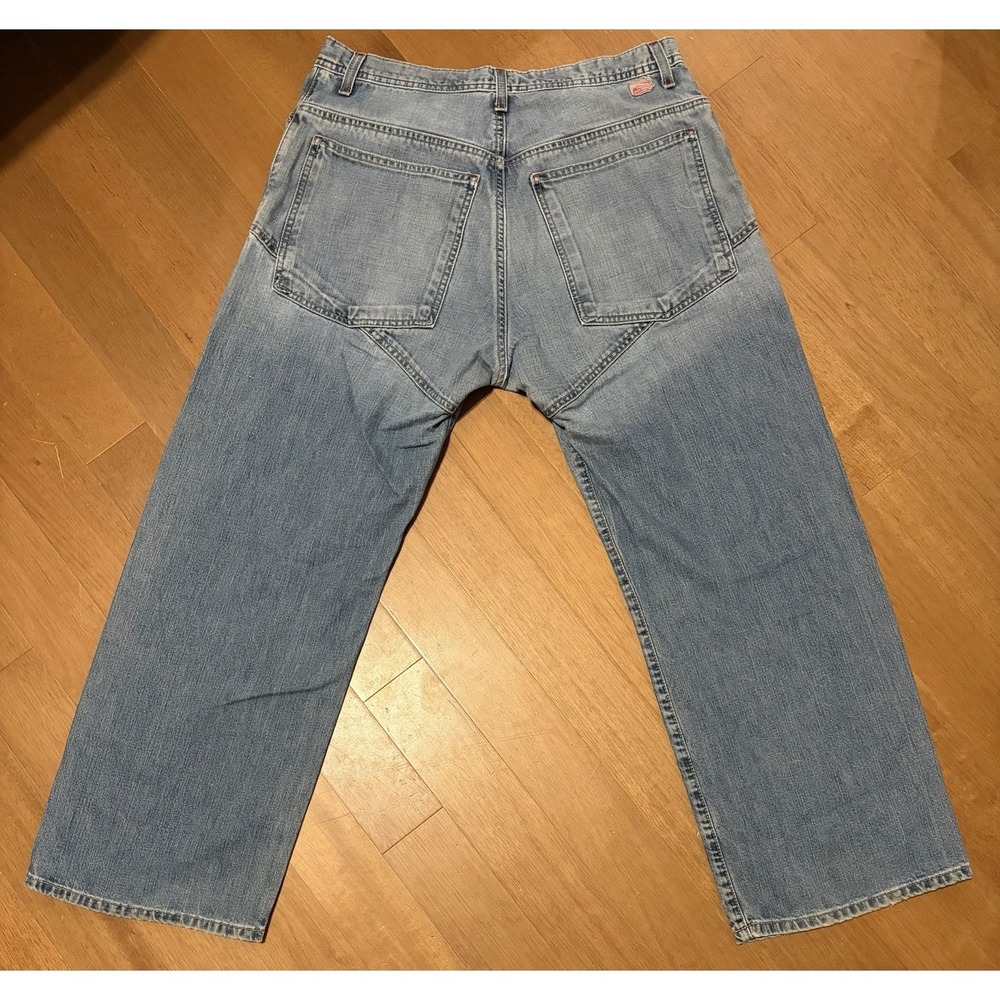 Ralph Lauren Polo Jeans Stratford Jean Men 33 x 30 Wide Leg Baggy Y2K Grunge 90s - Picture 11 of 16